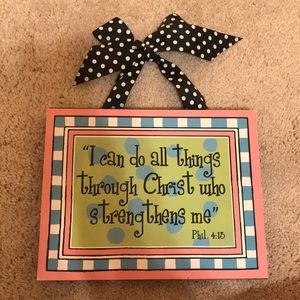 Phil 4:13 wall decor